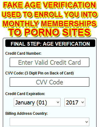 Free Porn Sites Age Verification No Credit Card 114