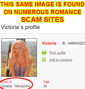 ForeignGirlfriend.com fake profile 